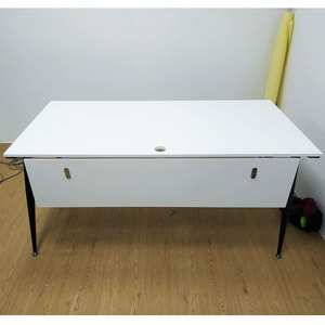 80x160cm Contemporary CONE System <b>Desk</b> with Assembled Iron Legs Minimalist Office Furniture for Bedroom or <b>Study</b>-HBCO007 - Product Image 5
