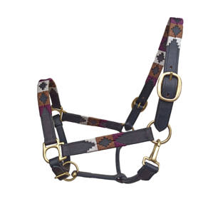 Halters réglables équestres extérieurs professionnels de haute qualité personnalisation multicolore bride de cheval acceptée - Product Image 6