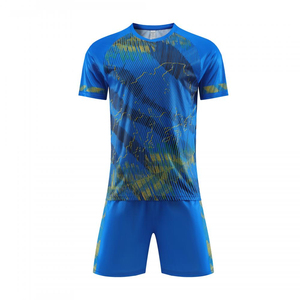 Uniforme de football pour hommes de conception Offre Spéciale libre costumes de sport en ligne maillot de football noir maillot uniforme maillot de football - Product Image 3