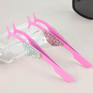 Pince à cils en acier inoxydable de style nouveau, vente en gros à bas prix - Product Image 6