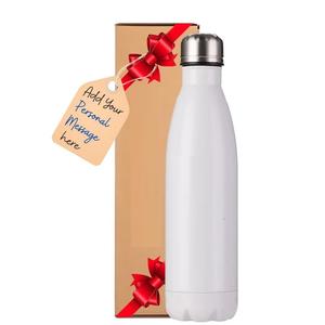 ขวดน้ำสแตนเลสสีขาวสุดหรูสินค้าขายดีในหมวดภาชนะใส่เครื่องดื่มพลาสติก - Product Image 2