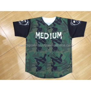 Broderie disponible maillot de baseball de qualité supérieure sur mesure vous possédez Design sublimation impression numérique maillot de baseball cousu - Product Image 1