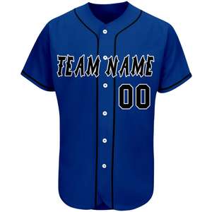 Venta al por mayor de camisetas de softball personalizadas transpirables sublimación de equipo de impresión de nombre bordado número hombres Jersey - Product Image 3