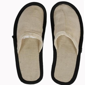 New Open Toe Breathable <b>Slippers</b> Solid Color Casual <b>Slippers</b> Spa <b>Slippers</b> for Guests Hotel Travel Unisex Universal Size Washable - Product Image 1