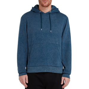 Sweat à capuche d'hiver personnalisé effet délavé, haute qualité polyester/coton, pull pour homme, grandes tailles, impression de logo personnalisée - Product Image 1