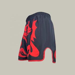 Short de combat Mma pour le combat et l'entraînement Produit pour les arts martiaux Séchage rapide Wicking Workout High Elasticity Kick Boxing Shorts - Product Image 4