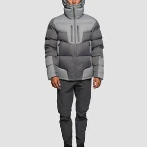 แจ็กเก็ตผู้ชายน้ำหนักเบามีฮู้ด, เสื้อกันลมมีฮู้ดแบบด้านหน้าทรงพลัสไซส์สำหรับใช้งานกลางแจ้ง - Product Image 4