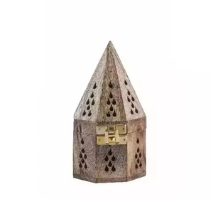 Porta Incienso Creativo de Latón con Forma de Hormiga, Base de Incienso de Madera, Artesanía, Decoración del Hogar, Quemador de Incienso de Sándalo - Product Image 1