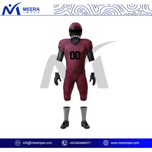 Uniformes de fútbol americano de la mejor calidad, diseños de impresión por sublimación personalizados, uniforme de fútbol transpirable de secado rápido para hombres - Product Image 4