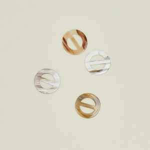 Servilleta de cuerno para decoración de mesa de boda y fiesta Color negro natural - Product Image 4