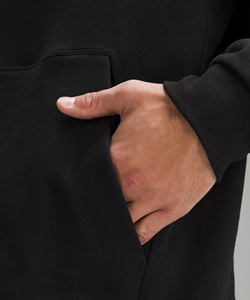 Sweat-shirts à capuche pour hommes 350 GSM, coupe oversize, entièrement zippés, haute qualité, personnalisables avec logo, vierges - Product Image 3
