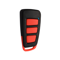 Control Remoto Universal de 3 Botones para Puerta de Garaje, Código de Aprendizaje EV1527, para Puerta Inteligente y Puerta Corredera YET2204