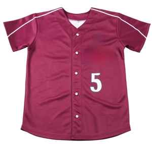 Camiseta de béisbol profesional personalizada de alta calidad unisex, ropa deportiva con logotipo personalizado - Product Image 1