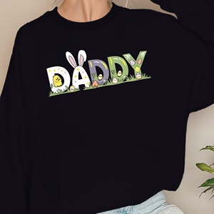 DADDY avec des décorations de Pâques sweats pour femmes - Product Image 1