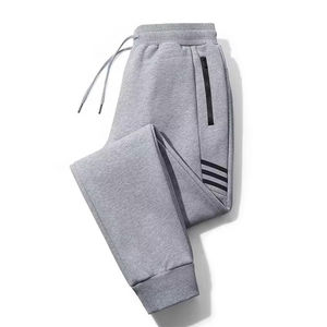 Pantalons de survêtement en polaire épaisse pour hommes Joggers Sportswear Pantalon de survêtement décontracté Logo personnalisé Pantalons de survêtement en polaire pour hommes - Product Image 4