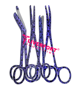 Juego de alta demanda de 4 tijeras de vendaje de 5,5 ", tijeras de puntada de 4,5" y hemostático recto y curvo de acero inoxidable de 5,5 "quirúrgico - Product Image 4