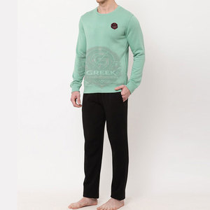 Survêtement décontracté d'hiver pour homme en coton 100% coupe-vent avec logo personnalisé, grande taille, séchage rapide et respirant - Product Image 3