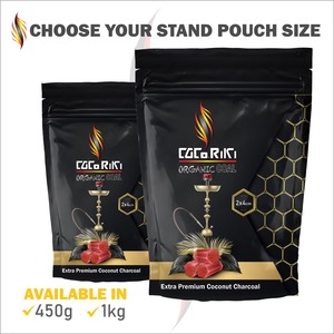 Briquettes de charbon de bois de coquille de noix de coco biologique de qualité supérieure - Product Image 5