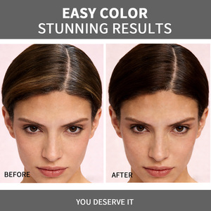 <span class=keywords><strong>Tinte</strong></span> Capilar Natural a Base de Plantas, Tono Titanio, Mezcla Herbal de Hoja de Platycladus y Reishi, Tono Metálico Frío, <span class=keywords><strong>Tinte</strong></span> de Larga Duración - Product Image 3