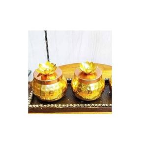 Frasco de fruta seca dorado hecho a mano único puro de una sola pieza con calidad extra Premium al mejor precio - Product Image 2