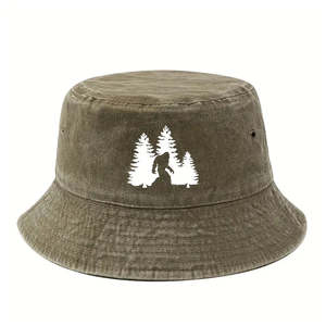 Chapeau de pêcheur unisexe décontracté d'extérieur en gros, 100% coton, soleil, pêcheur, chasse, avec logos personnalisés, léger, respirant - Product Image 5