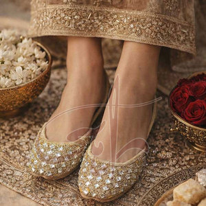 Chaussures Khussa pour femmes, design personnalisé, haute qualité, tendance mode, imprimées, antidérapantes, best-seller, dernier style, couleur et logo personnalisables - Product Image 6