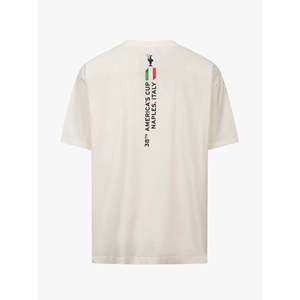 T-shirt Oversize Off-White America's Cup 38 in Jersey 100% Cotone, T-shirt di Design per Moda e Fitness con Motivo - Product Image 2