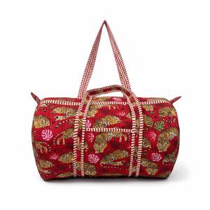 กระเป๋าผ้าฝ้ายออร์แกนิคแบบพับได้ ป้องกันฝุ่น ขนาดกลาง-ใหญ่ ความจุเยอะ เหมาะสำหรับใช้ในชีวิตประจำวัน สะดวกสบายในการเดินทาง พกพาสะดวก - Product Image 2