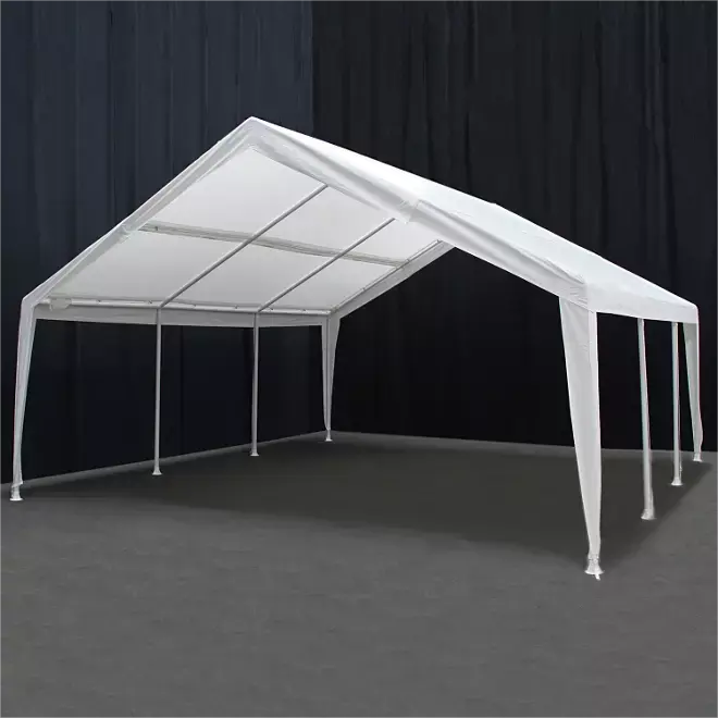 Refugio de impacto de alta calidad Sam's Club 12 'x 20' Ultra Carport Canopy Mutli-Use Universal Canopy Fabricación en China