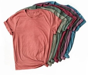 บุรุษเสื้อยืด Basic คลาสสิกทุกวันเสื้อสบาย Tee เสื้อยืดระดับต่อไปน้ําหนักเบาลูกเรือคอเสื้อยืด - Product Image 2