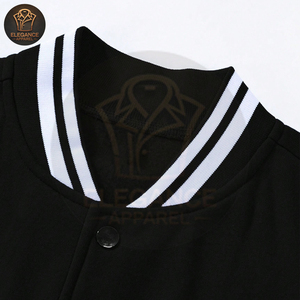 Bon fournisseur boutonné avec un tarif de gros toutes saisons pour les vestes de baseball urbaines et extérieures lavables en machine - Product Image 5