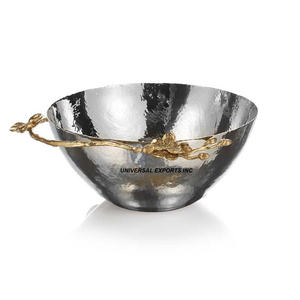 Metal Designer Chocolate Bowl Nice Quality Handmade <b>Sweet</b> Bowl Customized Size Decorative New Chocolate Bowl - Product Image 1