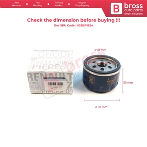 V2BSP1254 กรองน้ำมันแท้ MAIS 7700274177 สำหรับ VAZ Largus K7M K4M 2012-On 5-Door Station Wagon Van Cross - Product Image 5
