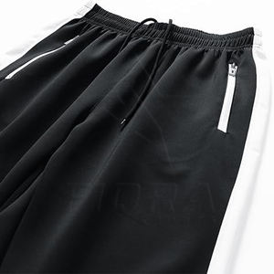 Conjunto de ropa deportiva de invierno para hombre de alta calidad, chaqueta con capucha, pantalones, chándales informales para exteriores con bloque de Color, conjunto para correr de 2 piezas - Product Image 5