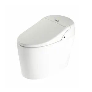 Korean Bidet TREVI Smart Toilet ALB-R14655 Automatic Soft Opening and Closing Prevent Tank Contamination and Bacterial Growth