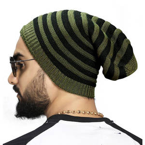 Venta al por mayor logotipo personalizado gorros de moda sombreros de alta calidad cálido invierno desgaste gorros de punto sombreros - Product Image 4