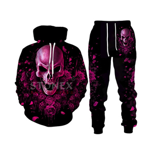 Chándales sublimados impresos en 3D para hombre, ropa de calle, Jersey informal, sudaderas para correr de ajuste Regular, traje - Product Image 1