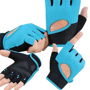 Haltérophilie de la plus haute qualité et à des taux bon marché pour adultes, gants fantaisie fabriqués au Pakistan, exercice sportif à demi-doigt - Product Image 5