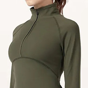 Camisa de demostración de capa base para montar a caballo para mujer, Jersey elástico con logotipo personalizado, camisa ecuestre de alta calidad - Product Image 6