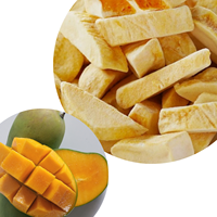 Natuurlijke groothandel bulk hoge kwaliteit gesneden gevriesdroogde mango zoete gezonde instant snacks openlucht gekweekt klaar om te eten