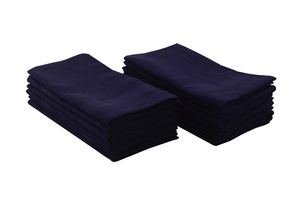 100% ensemble de serviettes en satin de coton à séchage rapide serviette en lin solide blanc tissé pour la maison hôtels restaurants utilisation durable de la cuisine - Product Image 6