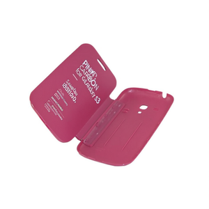 Funda con tapa abatible rosa para <span class=keywords><strong>Samsung</strong></span> I8190 para <span class=keywords><strong>Galaxy</strong></span> <span class=keywords><strong>S3</strong></span> Mini - Product Image 3