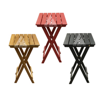 Mesa Auxiliar Moderna Cuadrada de Madera de Acacia Maciza de 28*40cm, Producto Disponible en Vietnam, Soporte Alto para Muebles de Sala de Estar