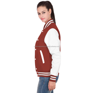 Everyday Women's Cotton <b>Quilted</b> Breathable Varsity Jacket with Embroidery & Dyed Finish Casual Comfortable Winter Wear - Product Image 2