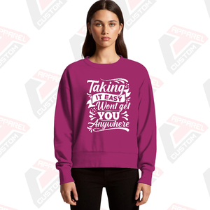 Sweat-shirt d'hiver pour femmes Premium Polyester/Coton Blend Fleece Fabric pour le confort et le style - Product Image 4