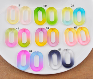 Customized Eco-Friendly Modern Resin Chain Wall Accents Handmade <b>Ornamental</b> Hanging Home Decor - Product Image 2