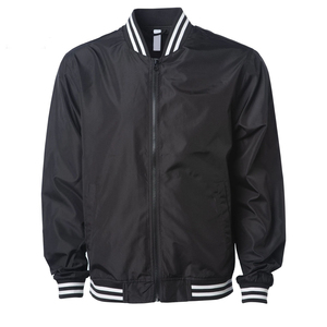 Veste bomber d'hiver pour homme de qualité supérieure, vente chaude, toile, col montant, logo frontal, style classique, service OEM personnalisé - Product Image 2