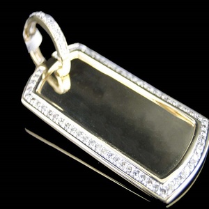 Collier pendentif photo personnalisé en argent 925 avec accents de diamant moissanite bijoux de luxe pour célébrations spéciales - Product Image 1