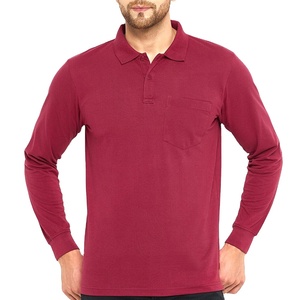 เสื้อโปโลผู้ชายผ้าเนื้อนุ่มสบาย สีพื้นเรียบ 100% ผ้าฝ้าย ดีไซน์ใหม่ ระบายอากาศได้ดี รุ่นปี 2026 - Product Image 1