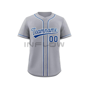 Conjuntos de uniformes de béisbol y softbol, ropa de béisbol de diseño personalizado, 100% poliéster, sublimación, patrón de equipo juvenil - Product Image 5